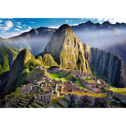 500 Piece Jigsaw Puzzles, Historic Sanctuary of Machu Picchu, Puzzles of Peru, Inca Ruins and Archeological Puzzles, Adult Puzzles, Trefl 37260