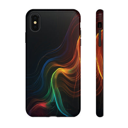 COLORFUL ABSTRACT LINES | Tough Phone Case