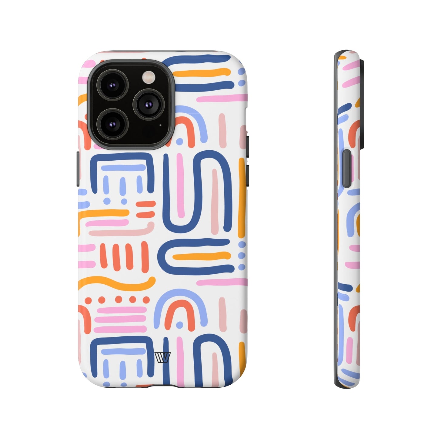 MEMPHIS BOLD LINES | Tough Phone Case