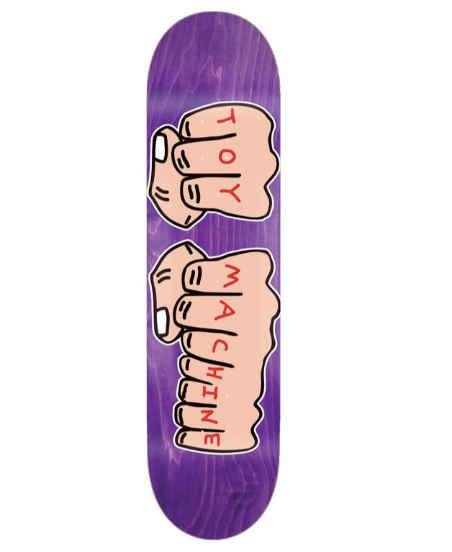 Toy Machine Fists XL Deck Assorted Veneers - 9.0