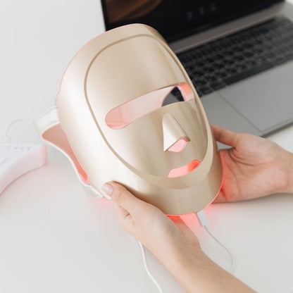 Eco Face Platinum LED Mask (Gold)