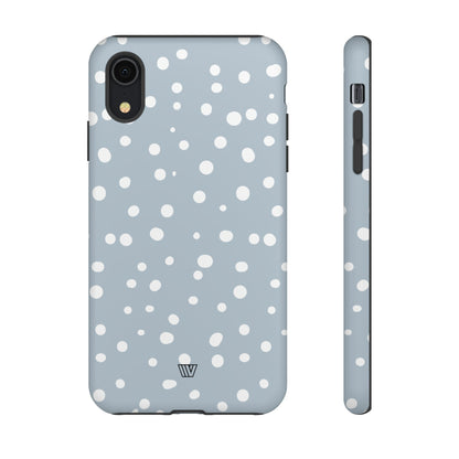 BLUE HAZE DOTS | Tough Phone Case