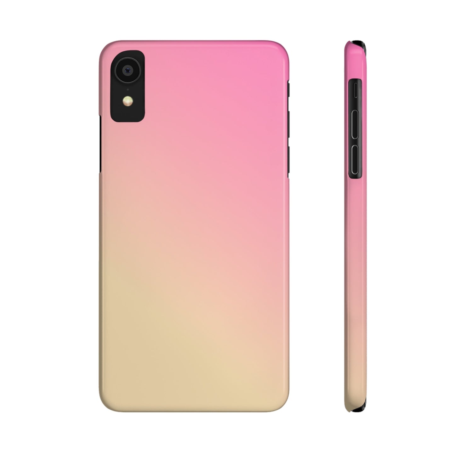 PINK YELLOW GRADIENT | Slim iPhone Case