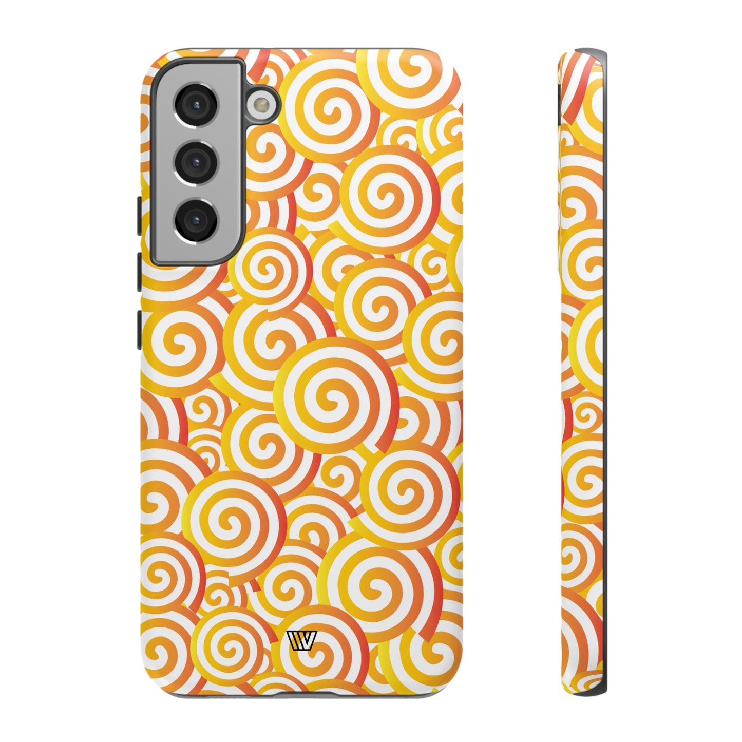 ABSTRACT SPIRAL ORANGE | Tough Phone Case