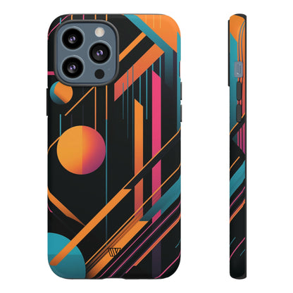 BOLD RETRO LINES | Tough Phone Case