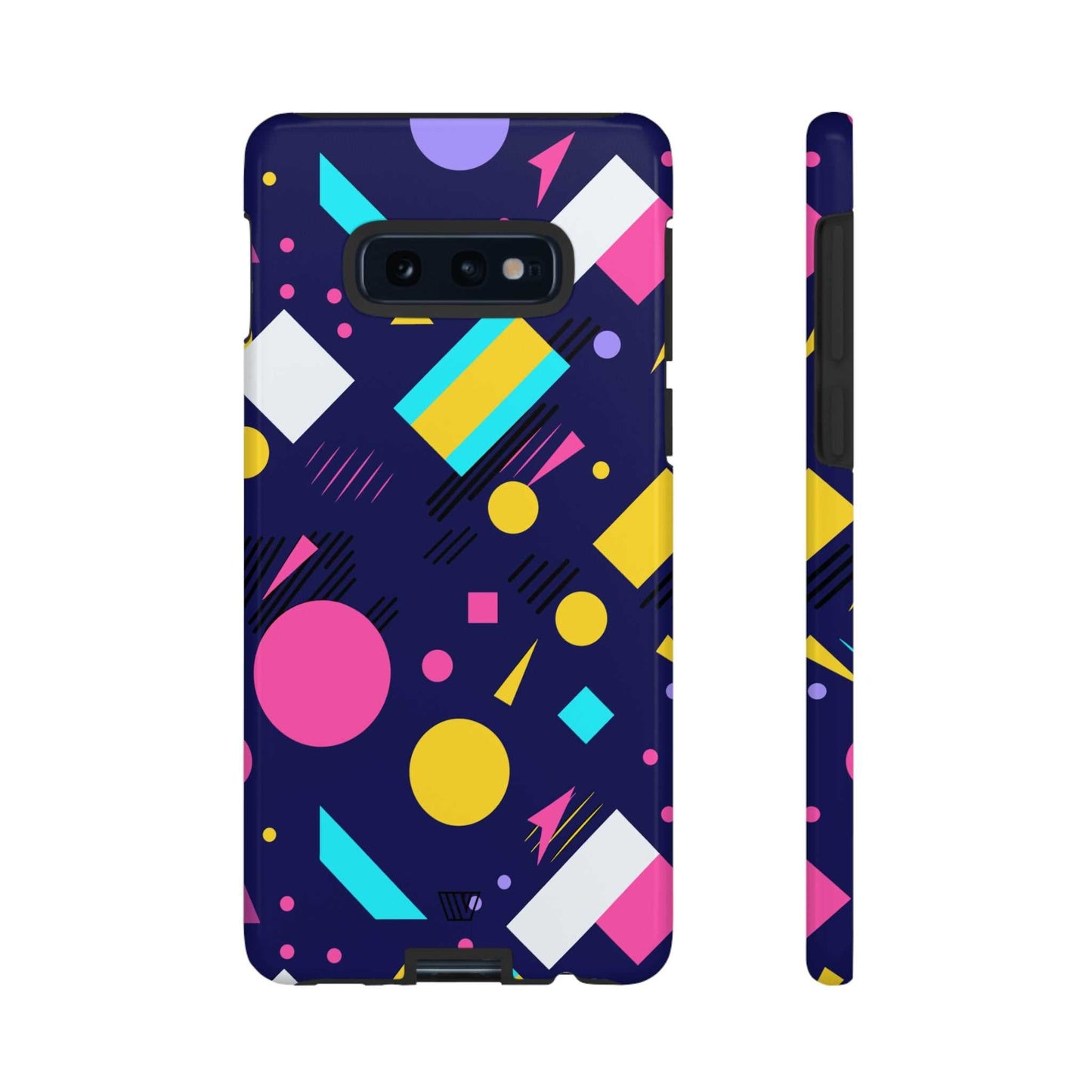 80s / 90s RETRO PATTERN DARK | Tough Phone Case