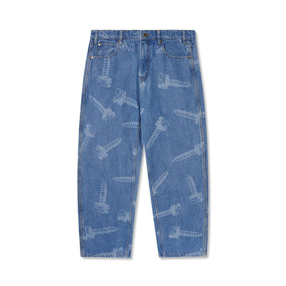 Butter Goods Screw Denim - Washed Indigo