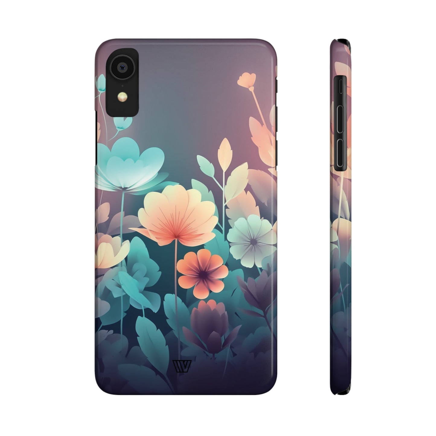 MIDNIGHT FLOWERS | Slim iPhone Case