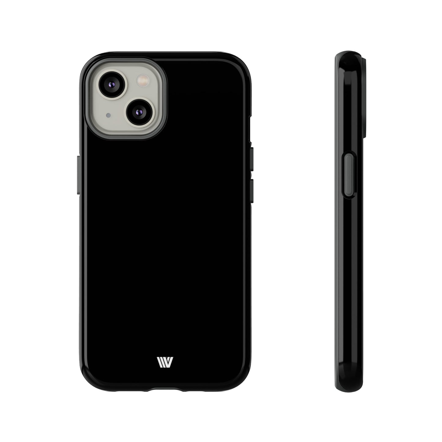 JET BLACK | Tough Phone Case