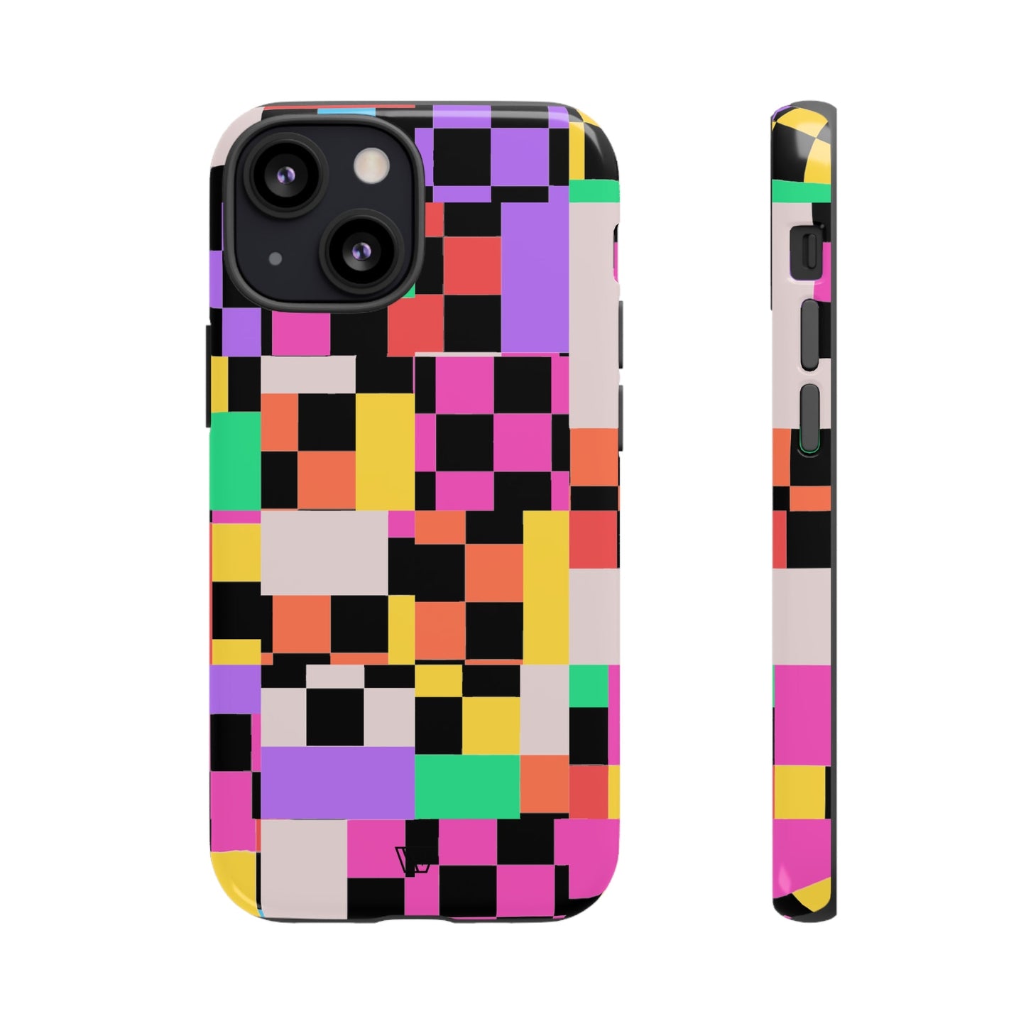 MASHED UP CHECKERBOARD | Tough Phone Case