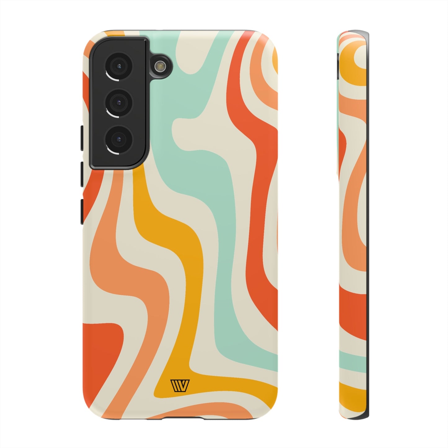 RETRO GROOVY SWIRLS | Tough Phone Case