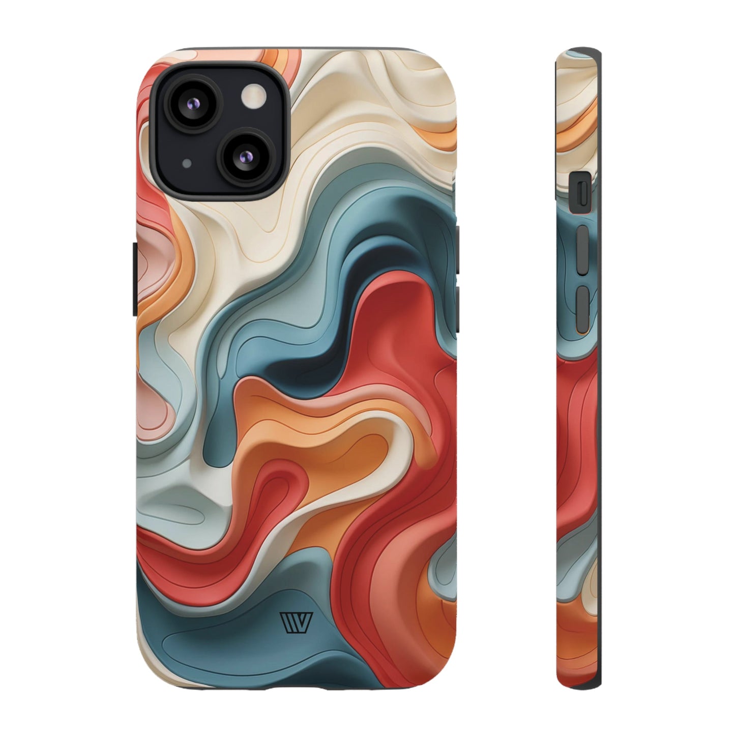 3D COLORFUL CLAY | Tough Phone Case