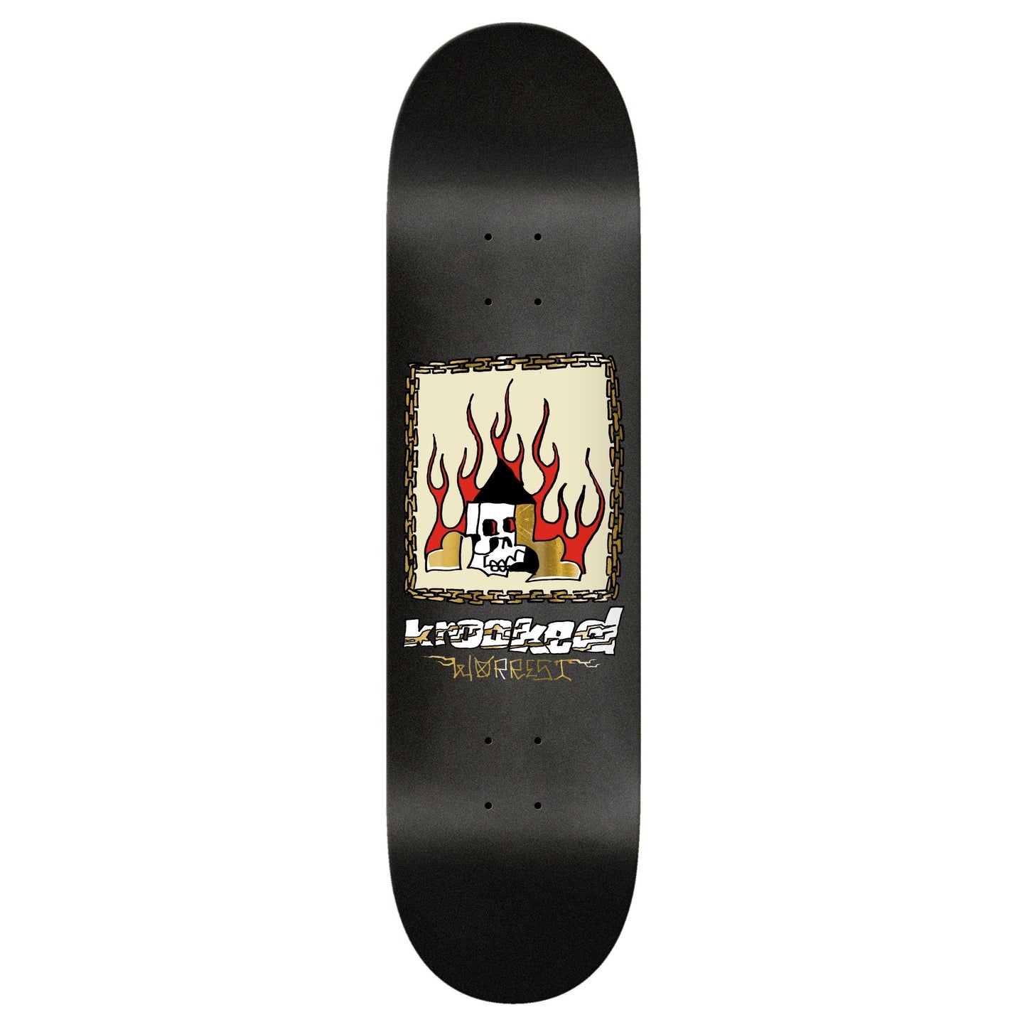 Krooked Chainframe Worrest Twintail 8.38 Deck