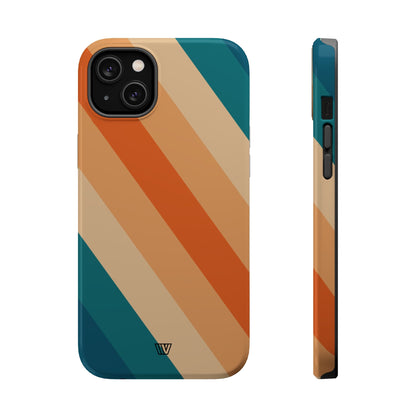 70s RETRO STRIPE | MagSafe Tough  iPhone Case