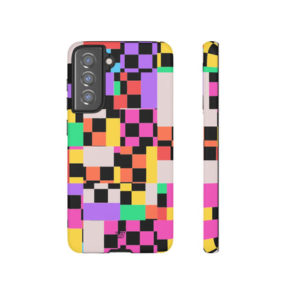 MASHED UP CHECKERBOARD | Tough Phone Case