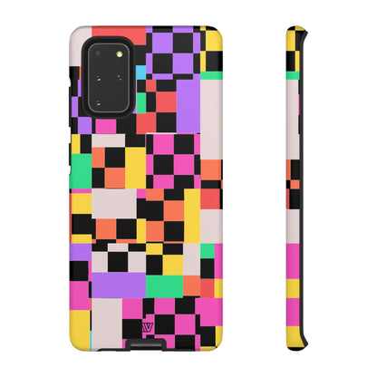 MASHED UP CHECKERBOARD | Tough Phone Case