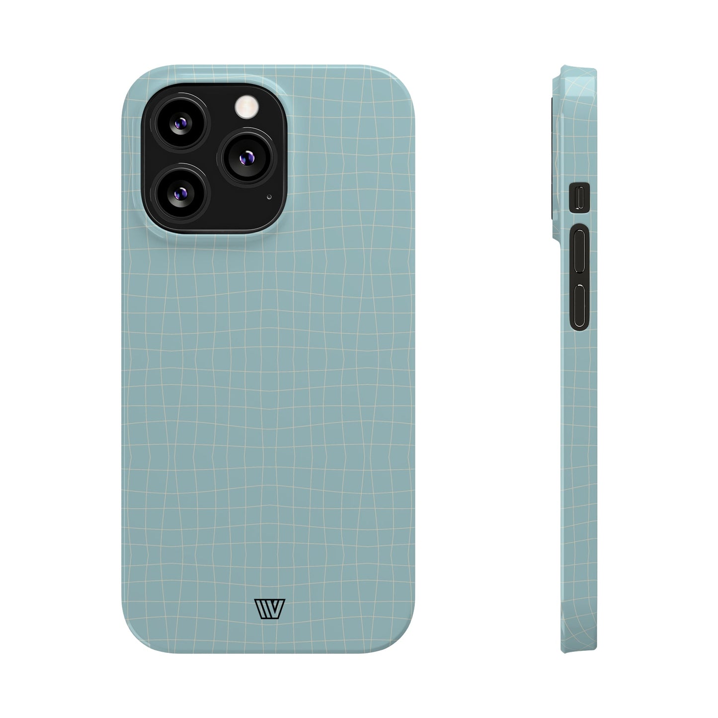 BLUE WICKER | Slim iPhone Case