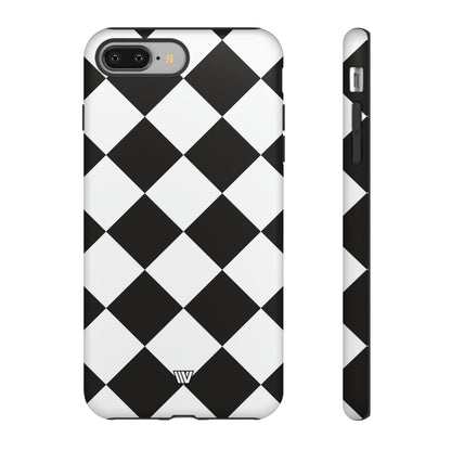 BLACK & WHITE DIAMOND | Tough Phone Case