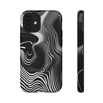 ABSTRACT ZEBRA STRIPES | Tough Phone Case