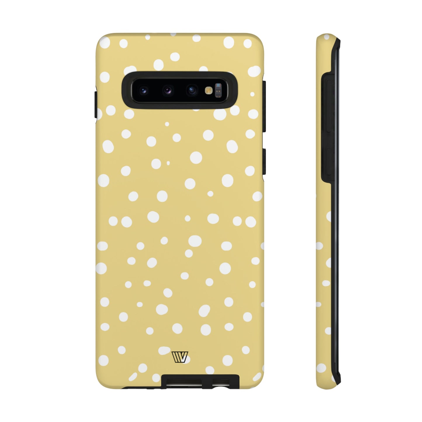 MUTED YELLOW DOTS | Tough Phone Case