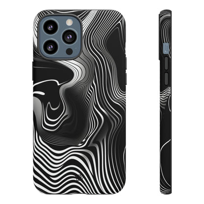 ABSTRACT ZEBRA STRIPES | Tough Phone Case