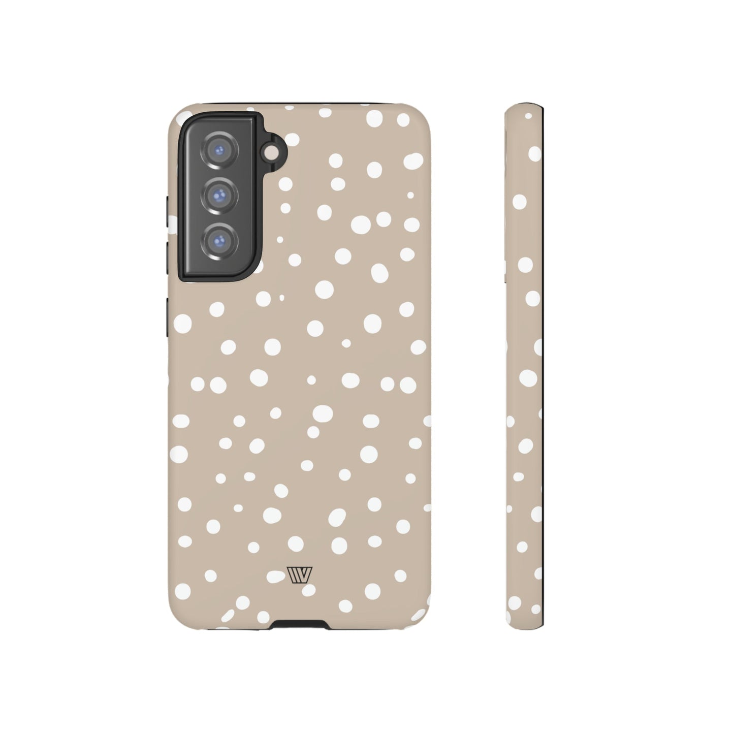 BEIGE DOTS | Tough Phone Case