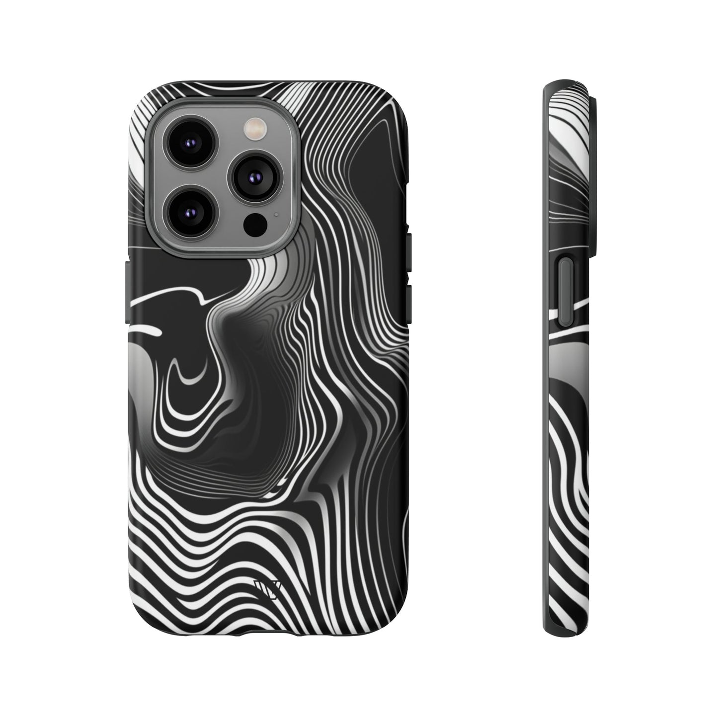 ABSTRACT ZEBRA STRIPES | Tough Phone Case