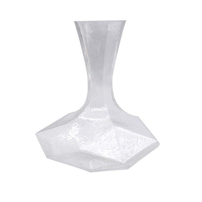 Nordic Cold Pattern Crystal Wine Decanter – Elegant Simplicity for Fine Wine