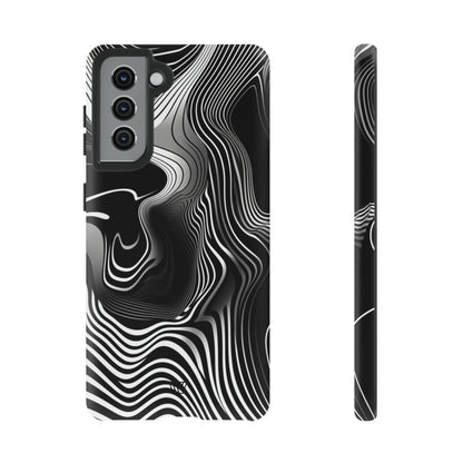 ABSTRACT ZEBRA STRIPES | Tough Phone Case