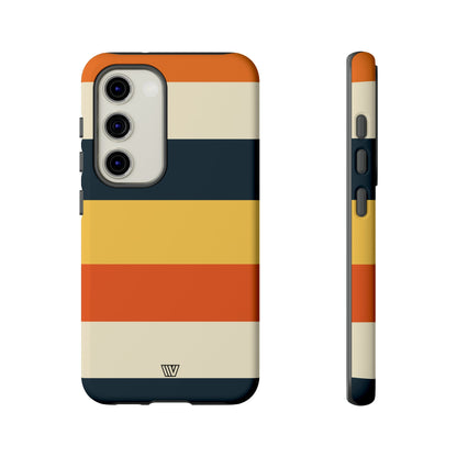 BEACH SUNSET STRIPES | Tough Phone Case