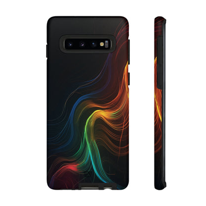 COLORFUL ABSTRACT LINES | Tough Phone Case