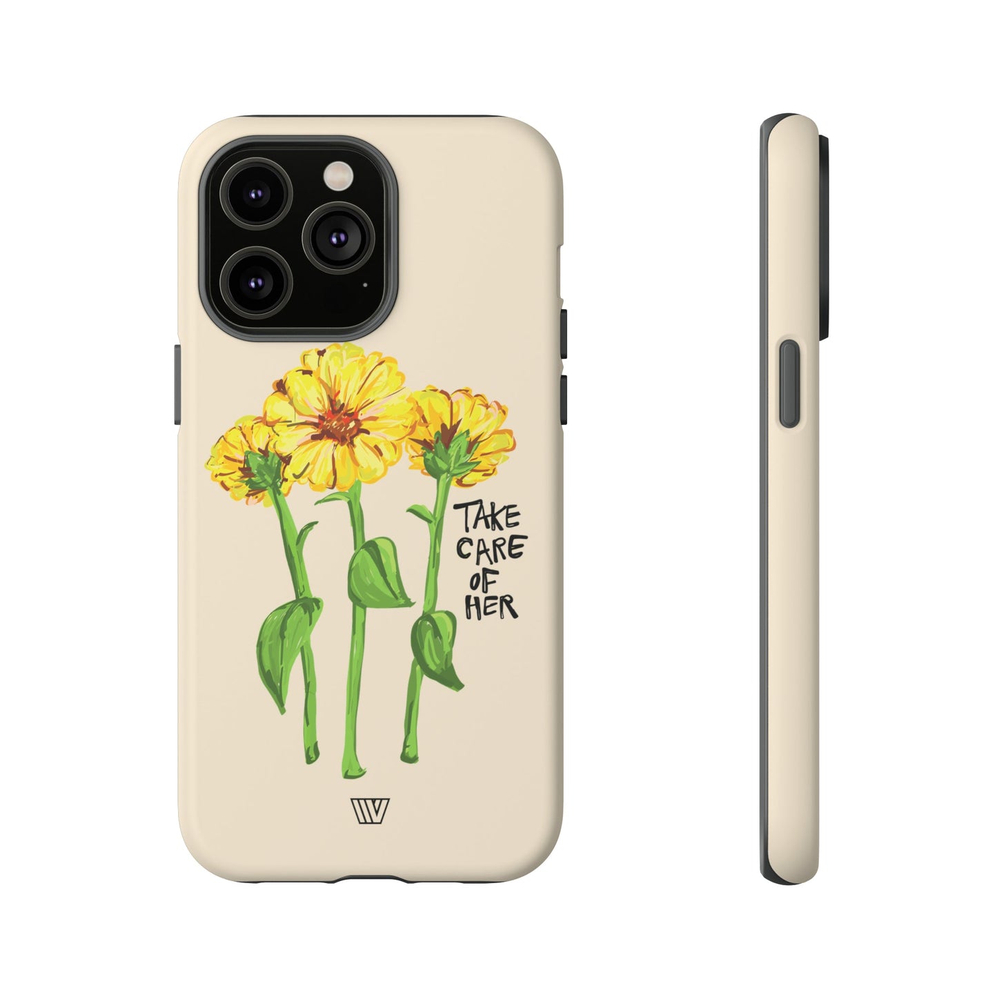 TAKE CARE OF HER | TROVVVE X EARTH FORMATIONS Tough Phone Case