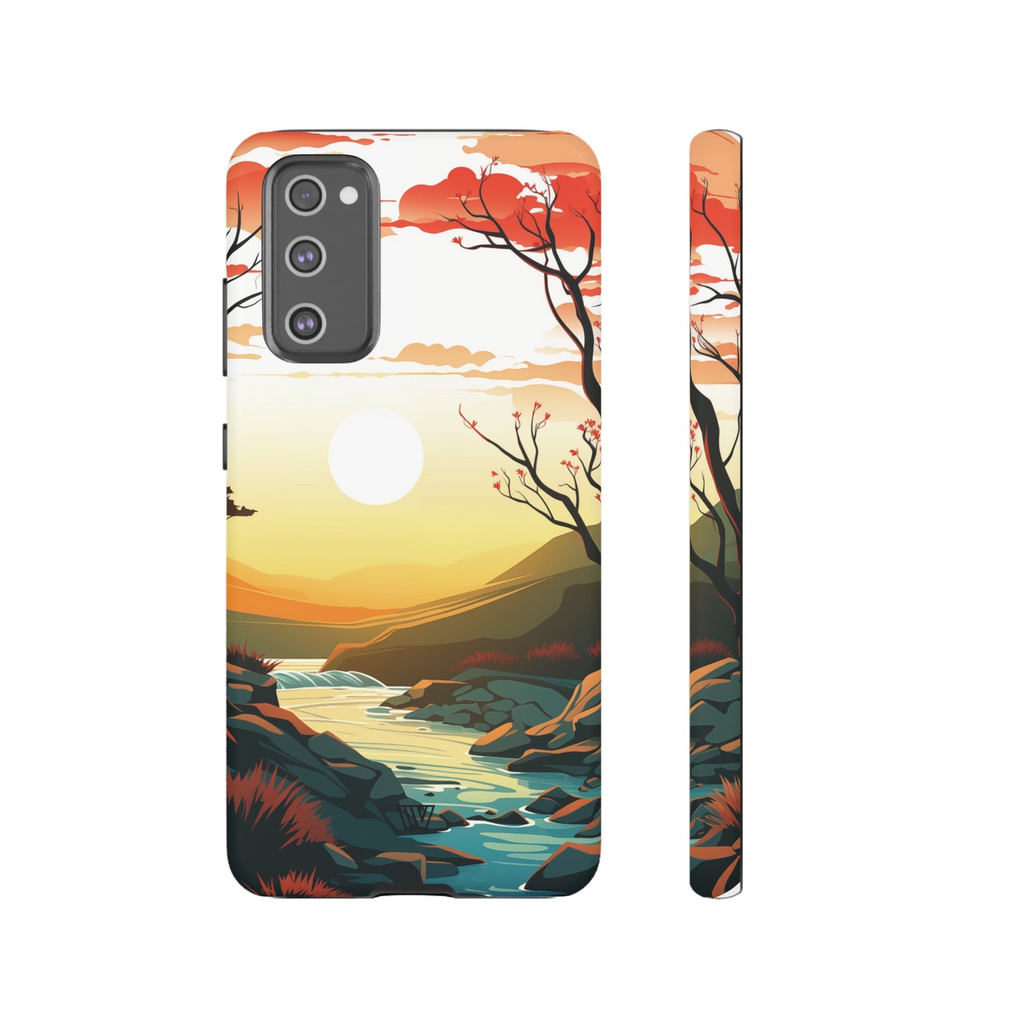 RIVER SUNSET | Tough Phone Case