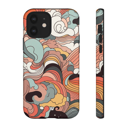 ABSTRACT DOODLE CLOUDS | Tough Phone Case