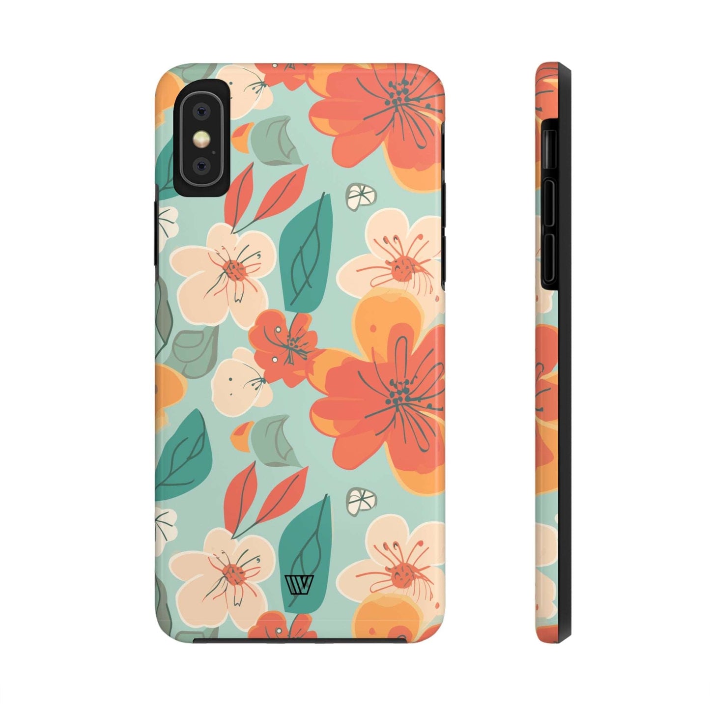 BLOOD ORANGE FLOWERS | Tough iPhone Case