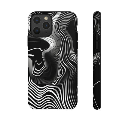 ABSTRACT ZEBRA STRIPES | Tough Phone Case