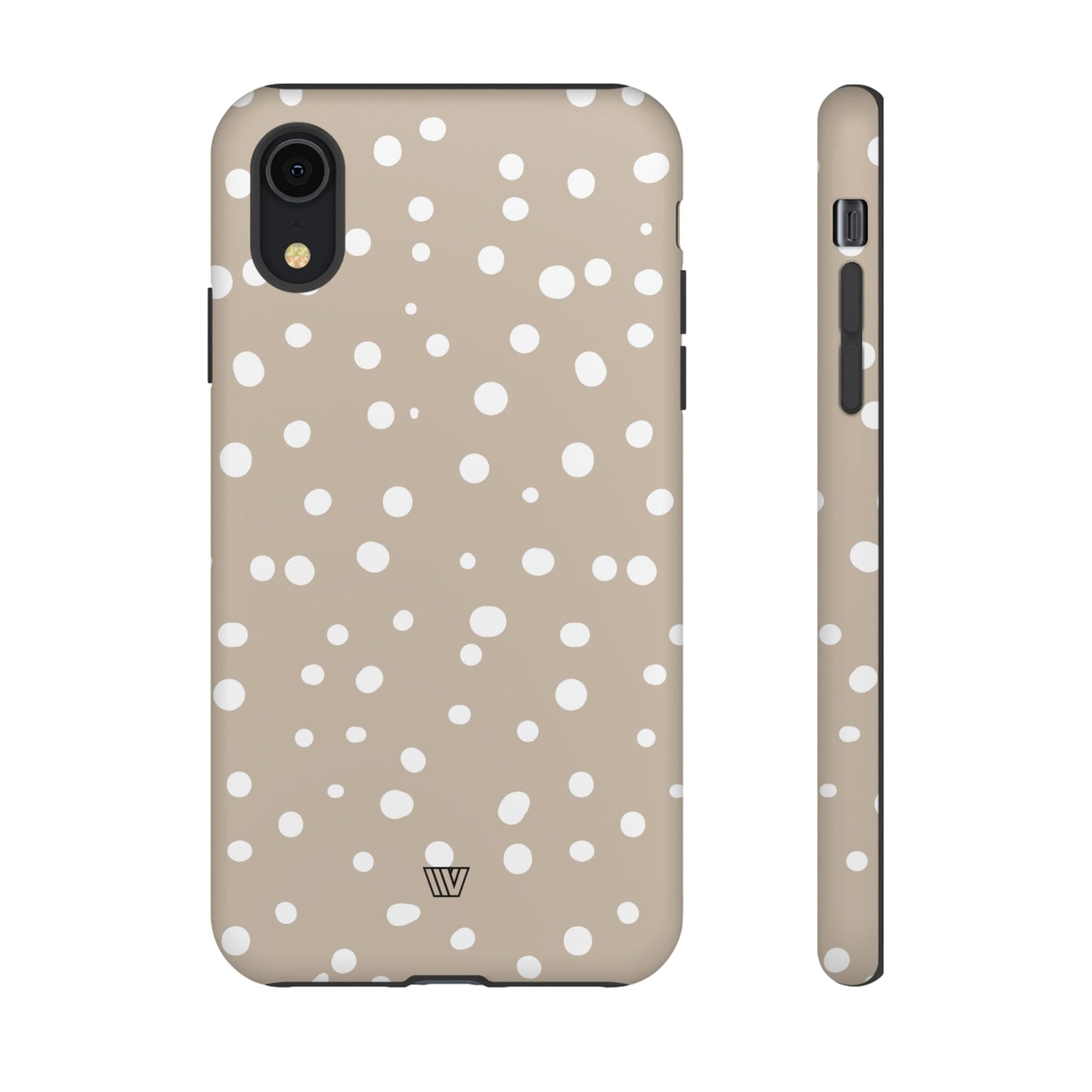 BEIGE DOTS | Tough Phone Case