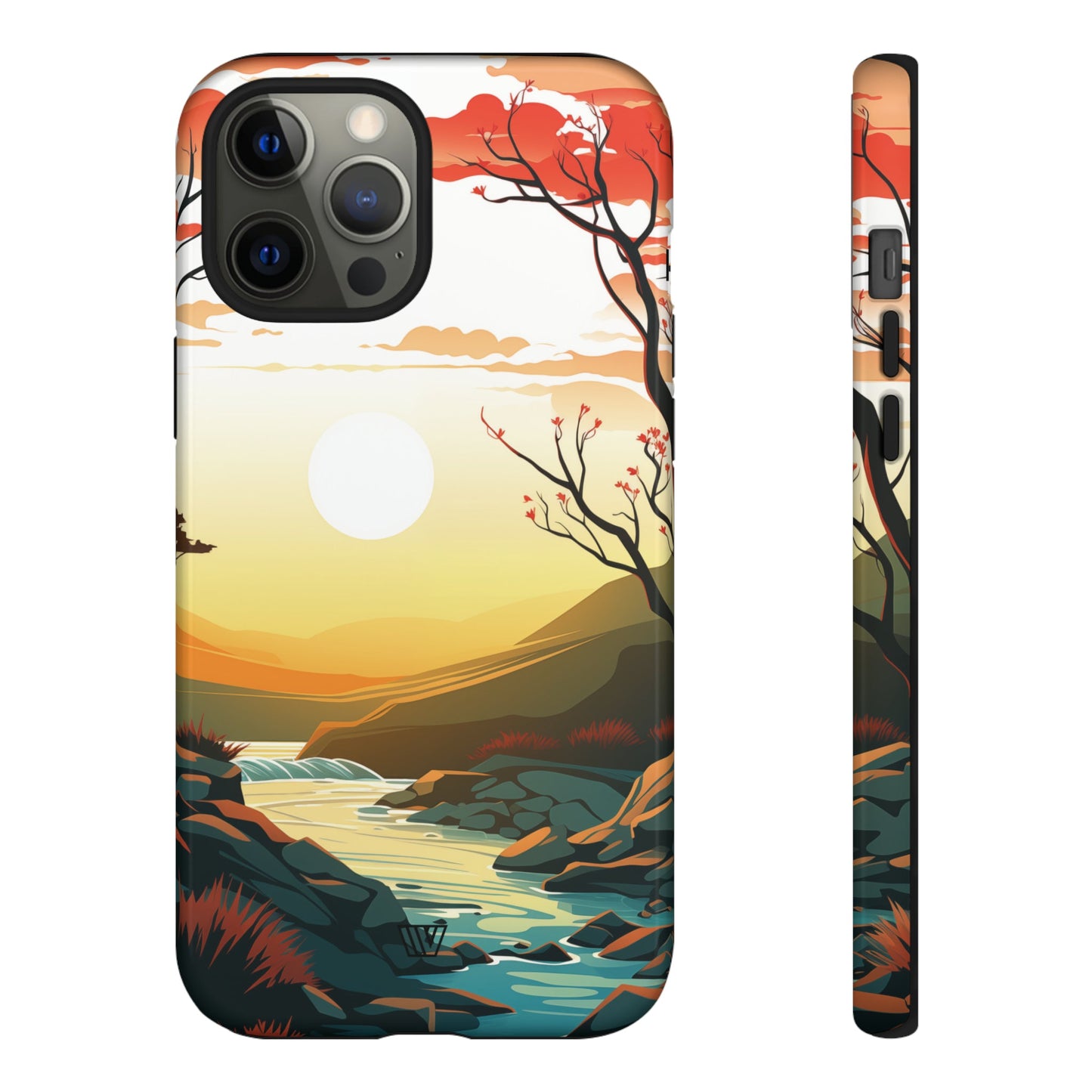 RIVER SUNSET | Tough Phone Case