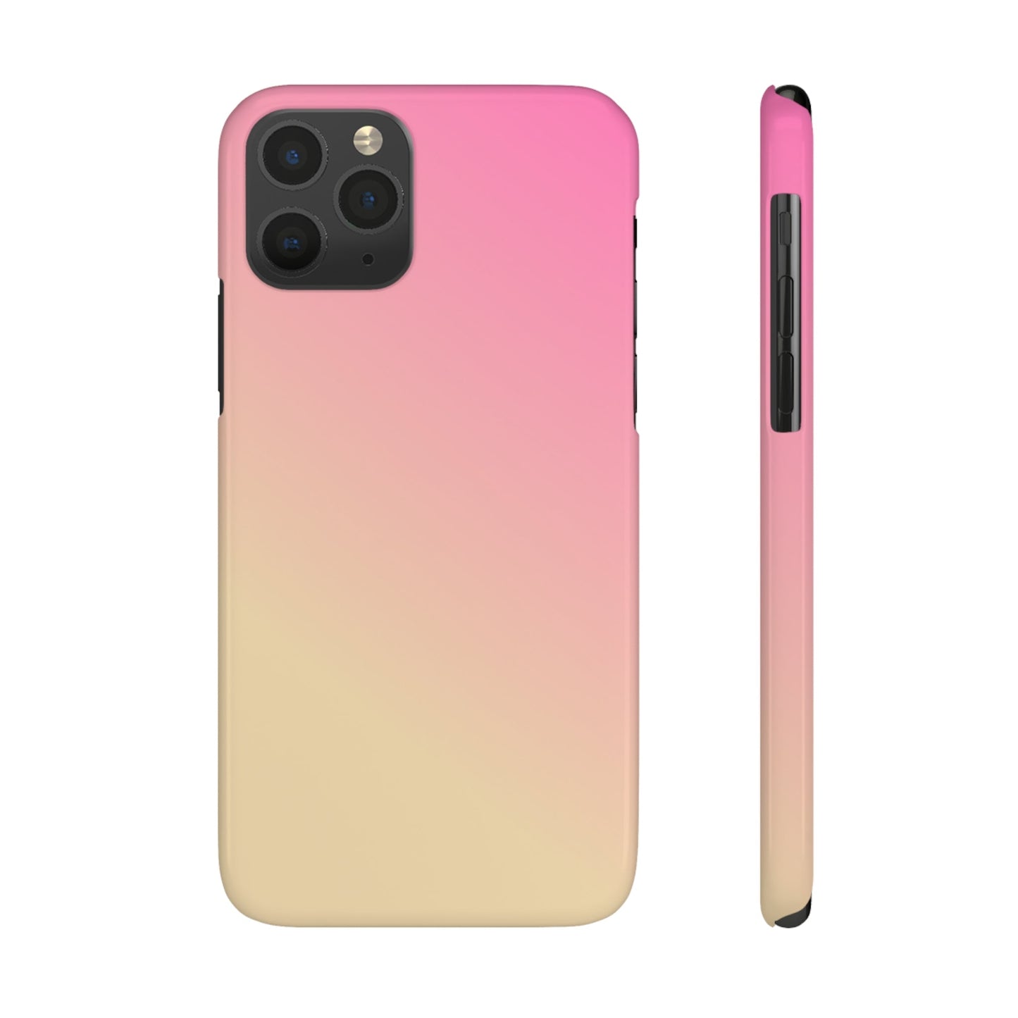 PINK YELLOW GRADIENT | Slim iPhone Case