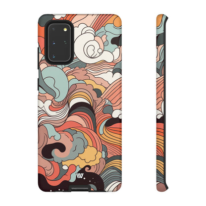 ABSTRACT DOODLE CLOUDS | Tough Phone Case