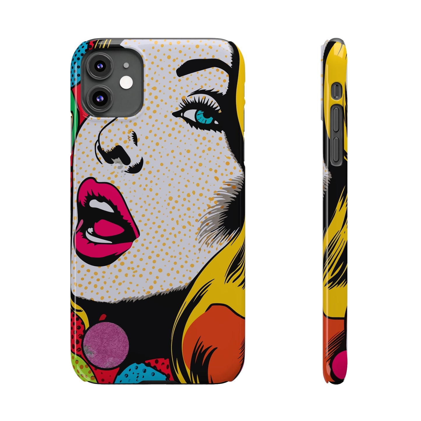 POP ART FACE | Slim iPhone Case