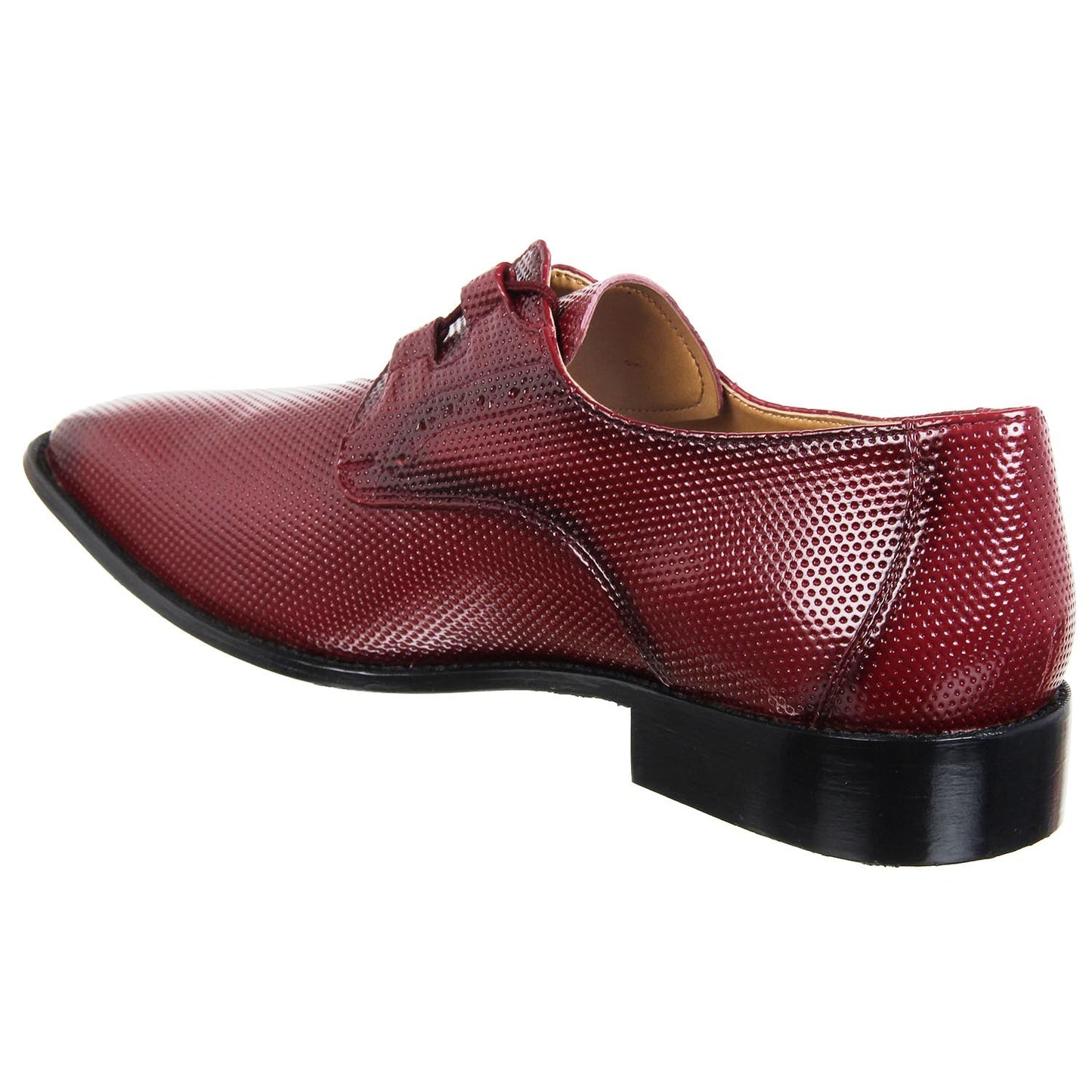 Blacktown Genuine Leather Oxford Style Lace-Up Dress Shoes For Men