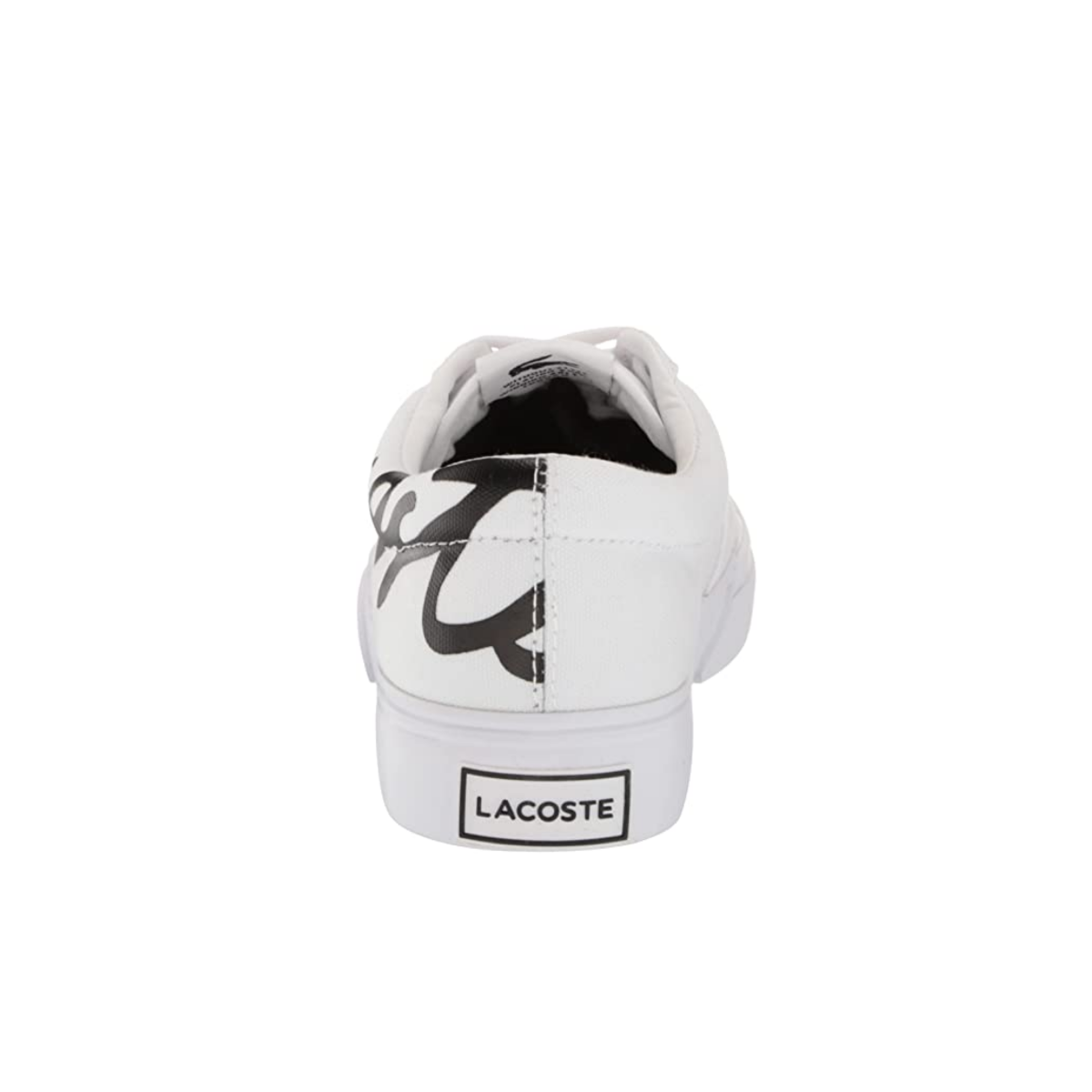 LACOSTE 7-43CMA0051147 JUMP SERVE LACE MN'S (Medium) White/Black Canvas Lifestyle Shoes