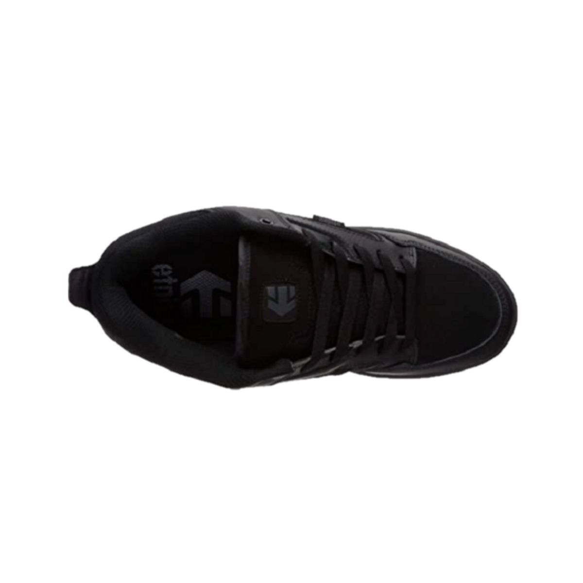 ETNIES 4101000402 540 CARTEL MN'S (Medium) Black/Black/Grey Leather/Synthetic Skate Shoes