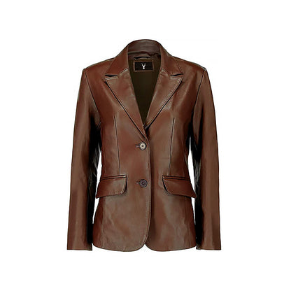 Women's Casual Coat Style Blazer Jacket