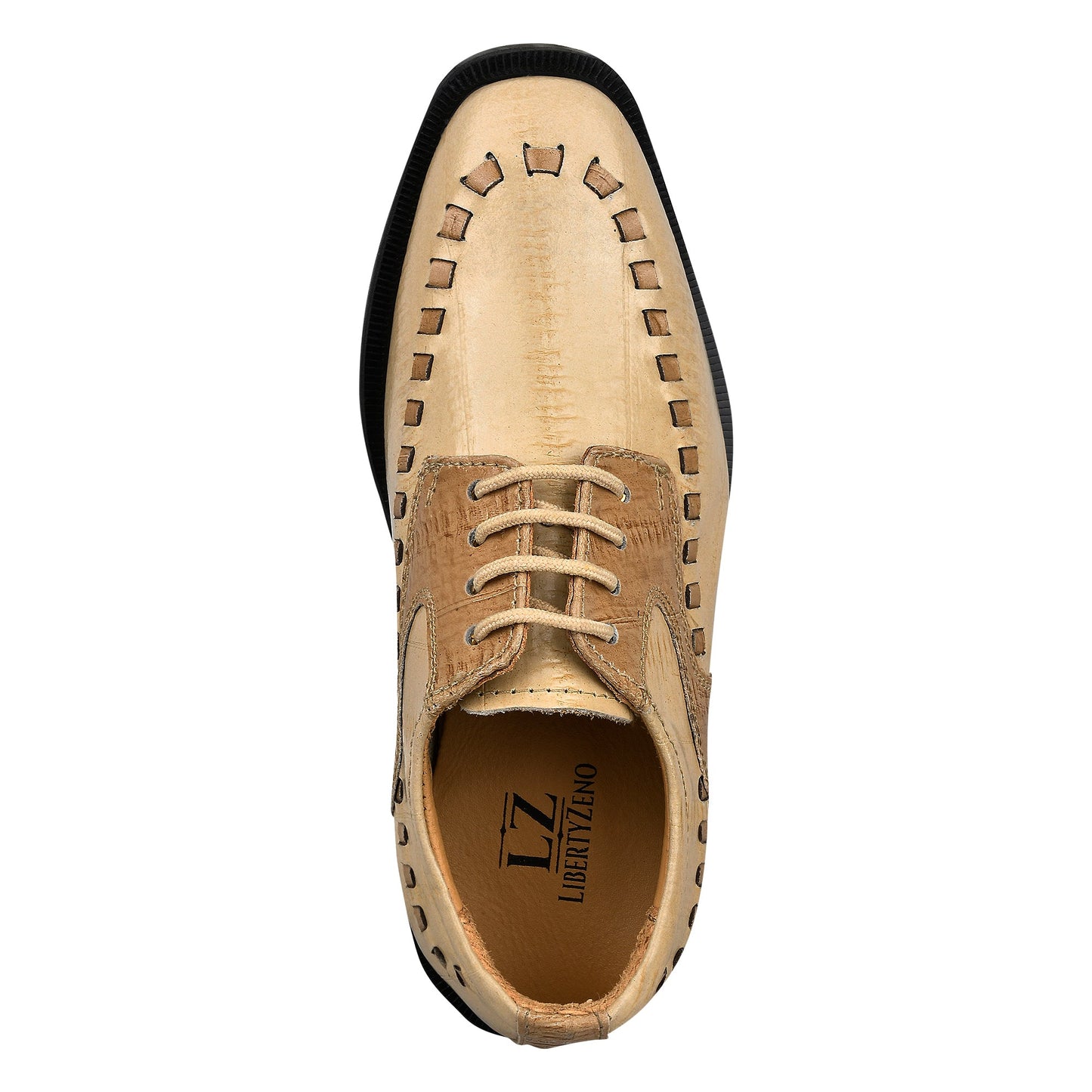 Kevin Leather Oxford Style Lace Up Dress Shoes