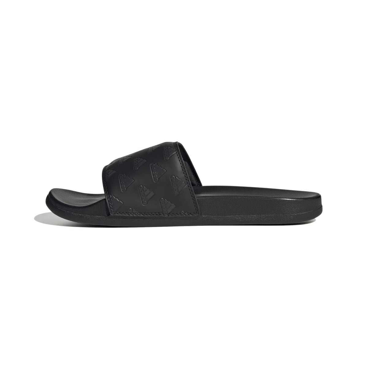 ADIDAS GV9736 ADILETTE COMFORT MN'S (Medium) Black/Carbon/Black Synthetic Sandals