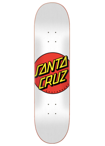 Santa Cruz Classic Dot Deck 8.0 Matte Finish