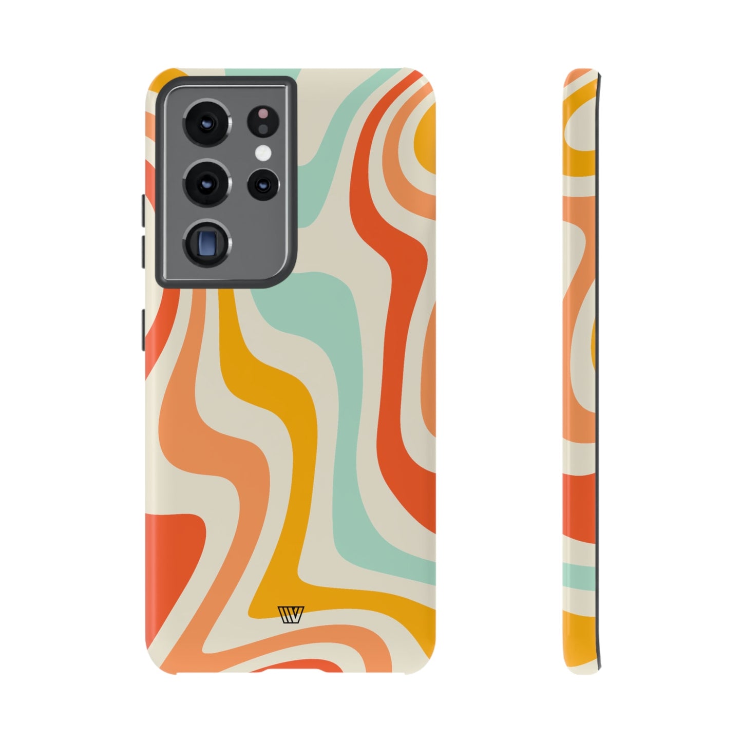 RETRO GROOVY SWIRLS | Tough Phone Case