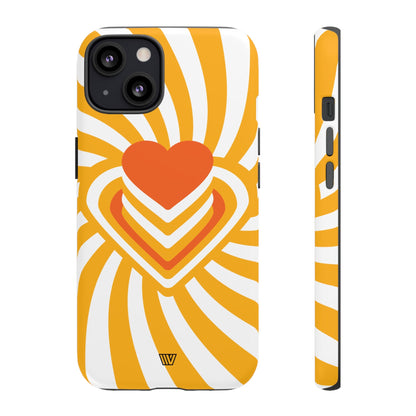 HEART RAY STACK | Tough Phone Case